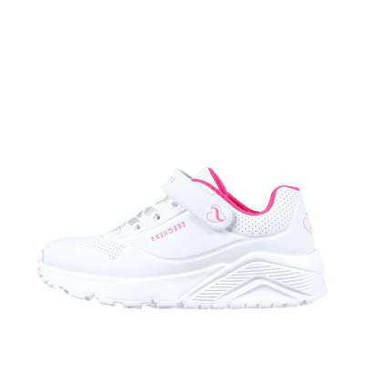 Skechers Uno Lite CM "White/Hot Pink" | 310451LWHP