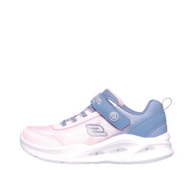Skechers S-Lights Sola Glow "Grey/Light Pink" | 303714LGYLP