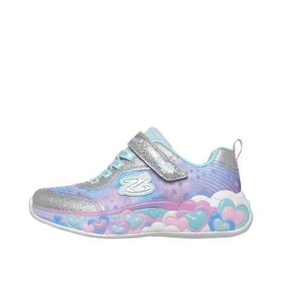 Skechers S-Lights Eternal Heart Lights "Silver" | 302696LSMLT