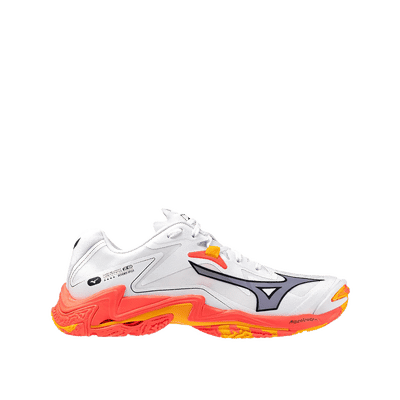 Mizuno Wave Lightning Z8 "White/Fiery Coral 2/Citrus" | V1GA240098