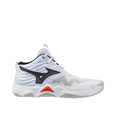 Mizuno Wave Momentum Elite MID "White/Black/Fiery Red" | V1GA251759