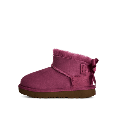 UGG Ultra Mini Bailey Bow "Dark Winterberry" | 1185920T-DKWN