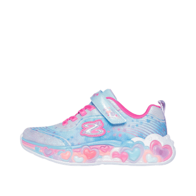 Skechers S-Lights Eternal Heart Lights "Light Blue" | 302696LLBMT