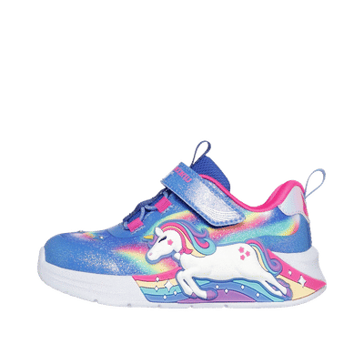 Skechers S-Lights Unicorn Chaser "Blue" | 302298NBLMT