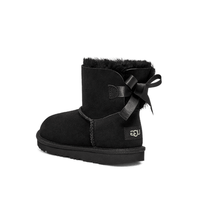 UGG Mini Bailey Bow II Kids "Black" | 1017397KBLK