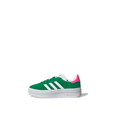 Adidas Gazelle Bold "Bold Green/Lucid Pink" | IG3136