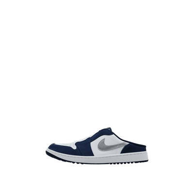 Air Jordan 1 Golf "White/Midnight Navy/Metallic Silver" | FJ1214-102