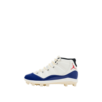 Air Jordan 11 Mid MCS Rare Air "Sail/Fire Red-Deep Royal Blue" | HM7326-100