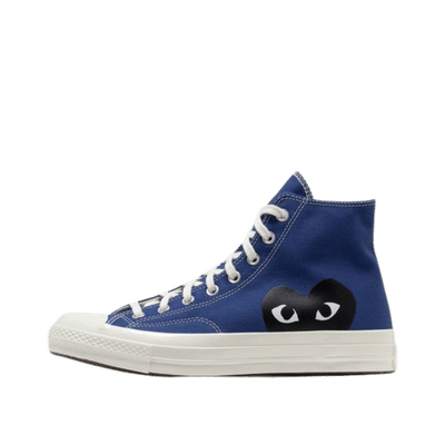 Converse Chuck Taylor All Star 70 Hi Comme des Garcons PLAY "Blue Quartz/Egret/Black" | 171846CA08794C