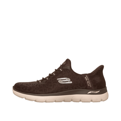 Skechers Slip-Ins Arch Fit Summits "Luxe Leopard" | 150750BRN
