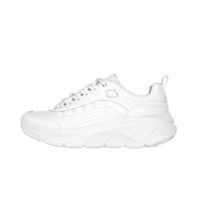 Skechers Relaxed Fit D'Lux Walker 2.0 "White/Silver" | 150106WSL