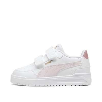 Puma Shuffle Downtown Low "White/Powder Pink" | 403740-10