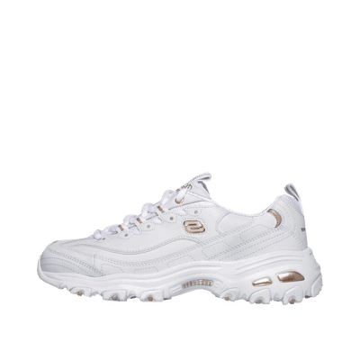 Skechers D'Lites - Fresh Start "White/Rose Gold" | 11931WTRG
