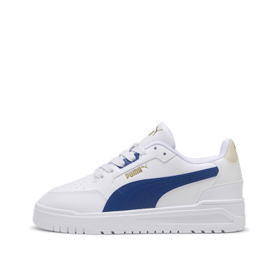 PUMA Shuffle Downtown Low "White/Clyde Royal/Gold" | 403739-11