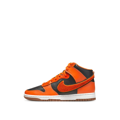 Nike Dunk High "Chenille Swoosh Safety Orange" | DR8805-002
