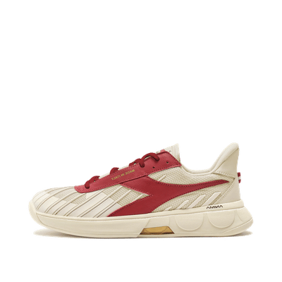 Diadora B. Elite Star "White/Dark Red" | 101181500C7114