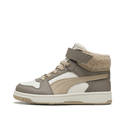 PUMA Rebound Slam Mid Cosy "Mouse Gray/Birch/Warm White" | 407729-01