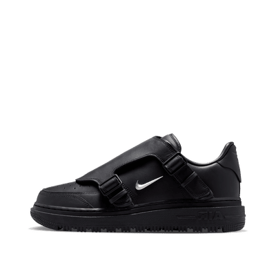Nike Air Force 1 Luxe "Black/Metallic Silver-Anthracite" | JA3822-010