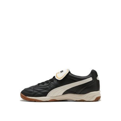 Puma King Indoor "Black / Warm White" | 401683-01