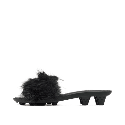 Puma x FENTY Chic Fur Slide "Black" | 404768-02