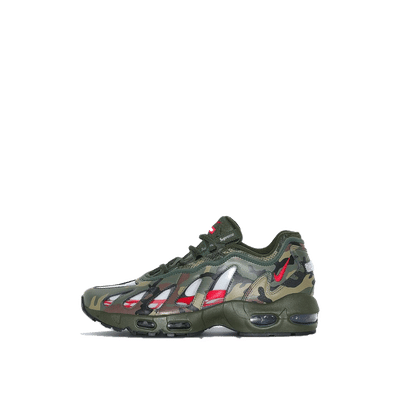 Nike Air Max 96 Supreme "Dark Army/Speed Red-Clear" | CV7652-300