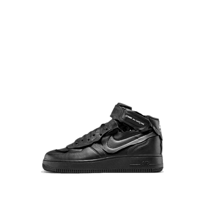 Nike Air Force 1 Mid Comme des Garcons "Black/Black-White-Black" | DC3601-001