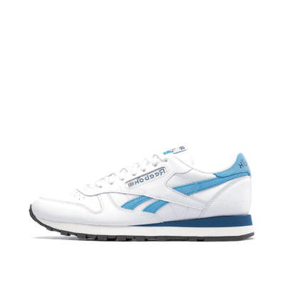 Reebok Classic Leather "Ftwr White/Essential Blue/Batik Blue" | 100279150