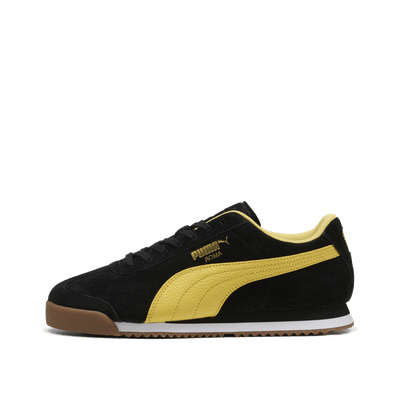 Puma Roma Suede "Black/Sunny Yellow" | 398635-06
