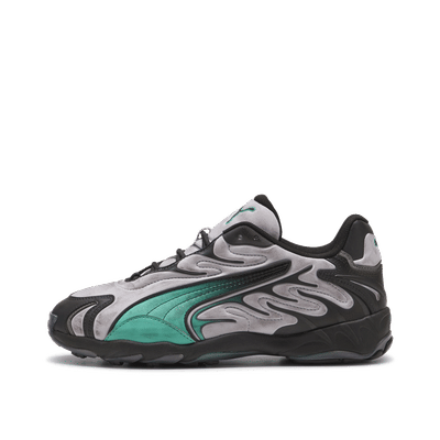 PUMA Inhale Distressed "Vibrant Silver-Vibrant Green" | 404532-01