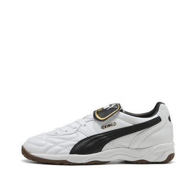 Puma King Indoor "White/Black" | 401683-13