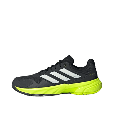 Adidas Courtjam Control 3 "Carbon / Zero Metalic / Lucid Lemon" | IH3093