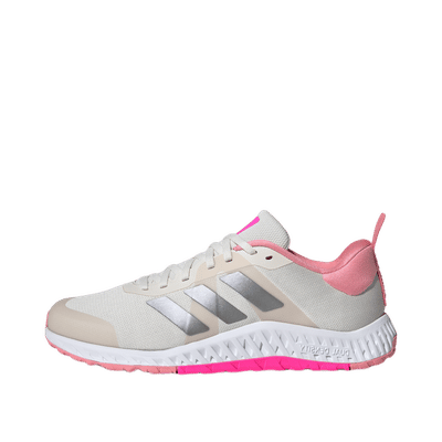 Adidas Everyset Wmns "Chalk White / Iron Metallic / Lucid Pink" | ID8661