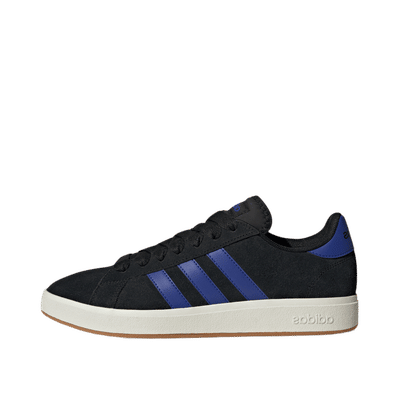 Adidas Grand Court Base 00s "Core Black / Lucid Blue / Gum" | IH1677