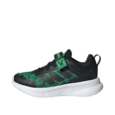 Adidas Minecraft Fortarun 4.0 Kids "Core Black / Core Black / Cloud White" | JR1943