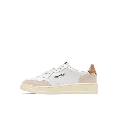 Autry Medalist Low "Beige/Brown/White" | AULMLS16