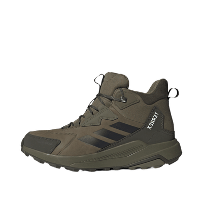 Adidas Terrex Anylander Leather MID "Olive Strata / Core Black / Shadow Olive" | KH8877