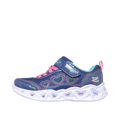 Skechers Heart Lights - Bubble Love "Navy" | 303736NCNVMT