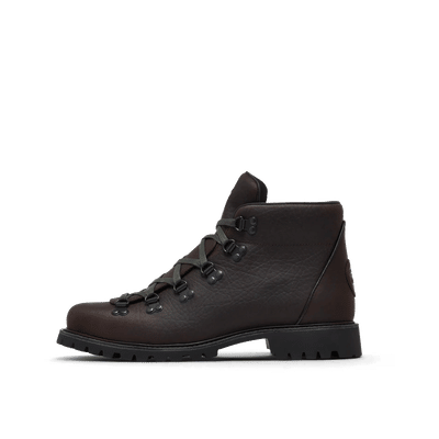 Timberland Authentic Hike Mid "Dark Brown Full Grain/Green" | TB0A6FYYEDP1