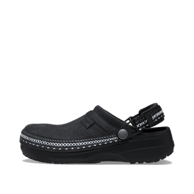Crocs Crafted Vegan Suede Stitch Clog "Black" | 214048001