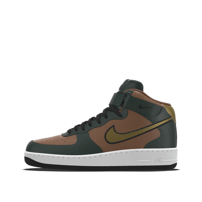 Nike Air Force 1 Mid By You "Brown" | 2646982-836