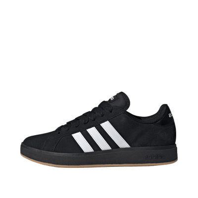 Adidas Grand Court Base 00s "Core Black / Cloud White / Gum" | JQ6018