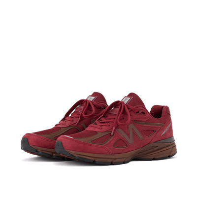 New Balance 990v4 Made in USA "Monarch Burgundy/Pumpernickel/Black" | U990BR4