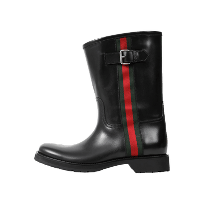 Gucci Web Leather "Black" | A006FSAAHEX1060