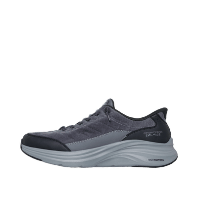 Skechers Contour Foam Cozy Fit Cordelux "Charcoal/Black" | 232618CCBK