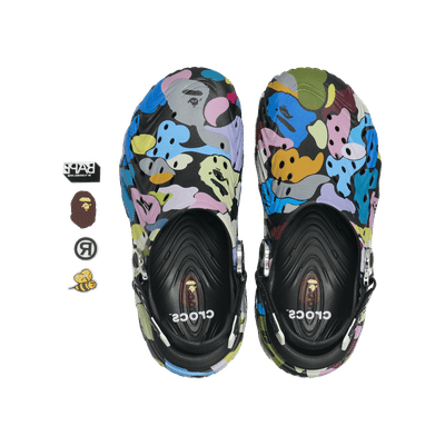 Crocs BAPE® x Echo II Clog "BAPE® MULTI CAMO" | 212493-001