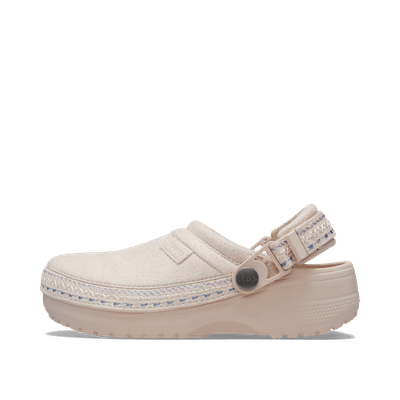 Crocs Crafted Vegan Suede Stitch Clog "Quartz" | 2139886UR