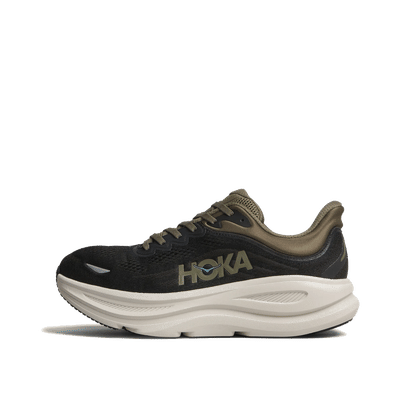 HOKA Bondi 9 "Black/River Rock Grey" | 1162011BKRV