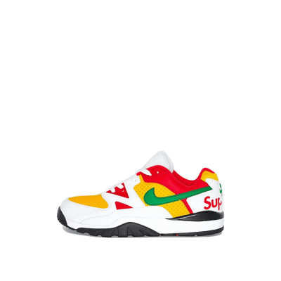 Nike Cross Trainer Low Supreme "White/Yellow-Red-Green" | CJ5291-100