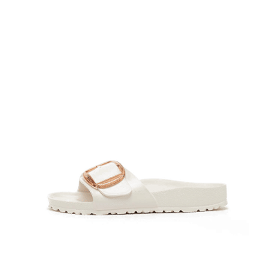Birkenstock Madrid Big Buckle EVA Slide "Eggshell" | 1029633