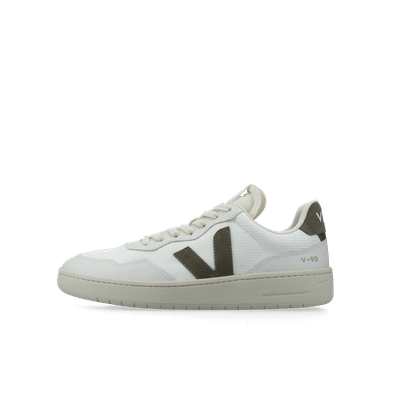 VEJA V-90 B-Mesh "White/Kaki Leather" | VD1720484